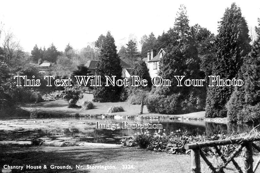 SX 2491 - Chantry House & Grounds Near Storrington, Sussex c1939