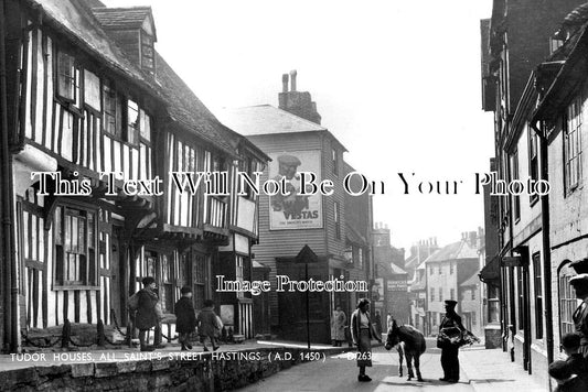SX 2498 - Tudor Houses, All Saints Street, Hastings, Sussex