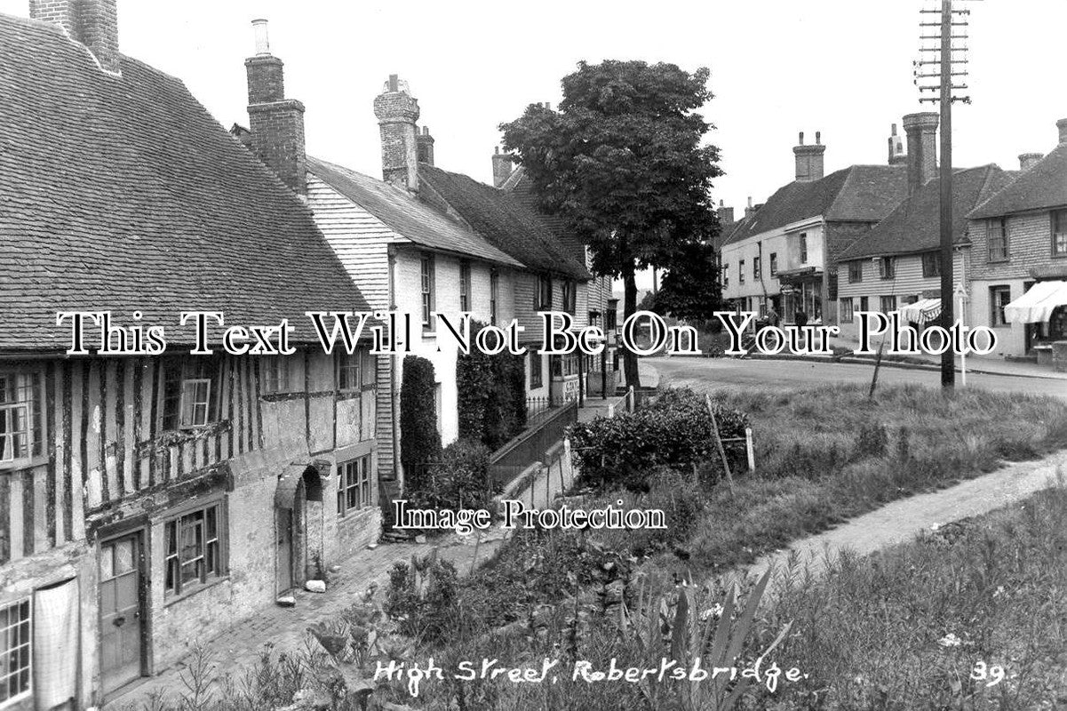 SX 2507 - High Street, Robertsbridge, Sussex c1931