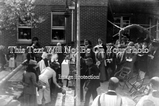 SX 252 - Laying Foundation Stone, Hurstpierpoint Sunshine Home, Sussex