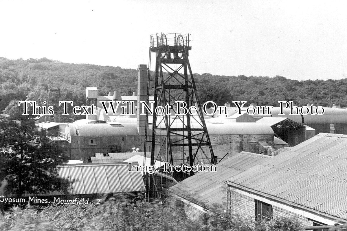 SX 2539 - Gypsum Mines, Mountfield, Sussex