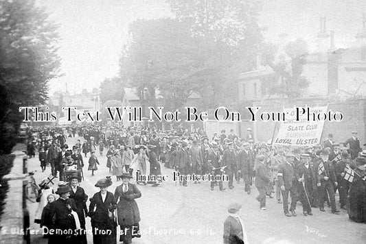 SX 2546 - Ulster Demonstration At Eastbourne, Sussex 1914