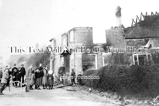 SX 2574 - Fire At Ninfield Post Office, Sussex