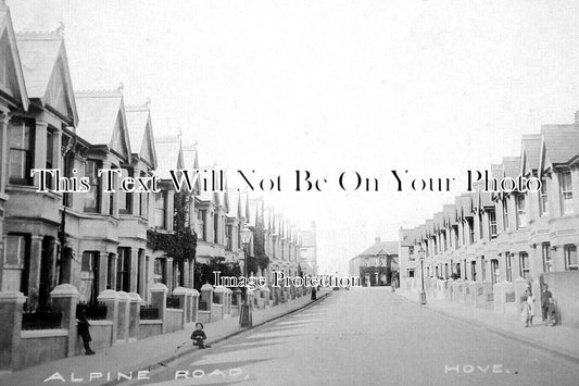 SX 2588 - Alpine Road, Hove, Brighton, Sussex c1914
