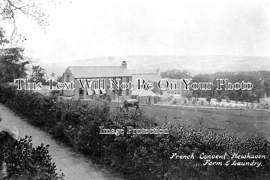 SX 2598 - French Convent Farm & Laundry, Newhaven Sussex c1913