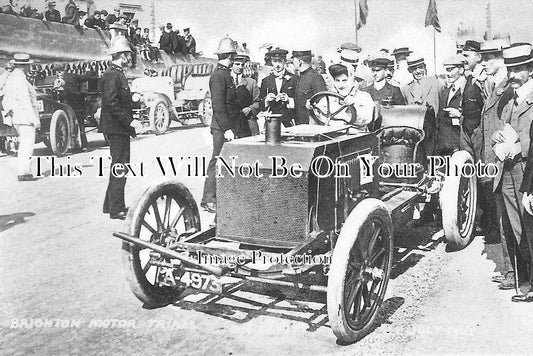 SX 261 - Miss Dorothy Levitt In The Napier, Brighton Motor Trials, Sussex 1905