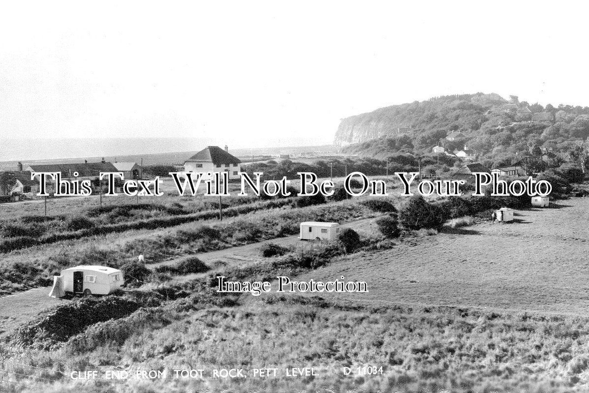 SX 2610 - Cliff End From Toot Rock, Pett Level, Sussex