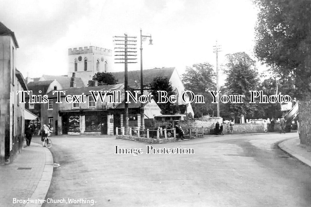 SX 2612 - Broadwater Church, Worthing, Sussex c1932