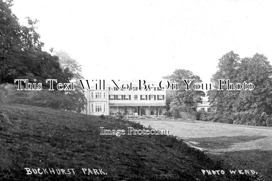 SX 2618 - Buckhurst Park, Withyham, Sussex