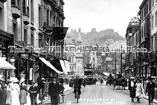 SX 2622 - Robertson Street, Hastings, Sussex c1915