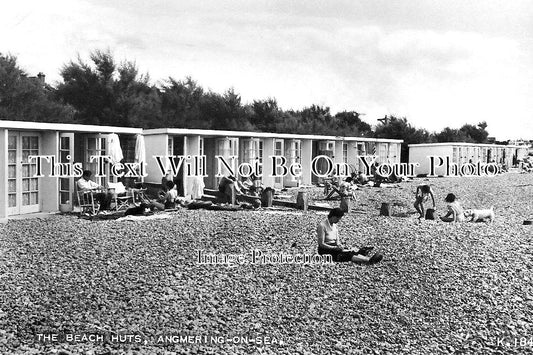 SX 2626 - Beach Huts, Angmering On Sea, Sussex