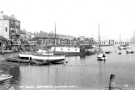 SX 2633 - The Canal, Southwick, Sussex