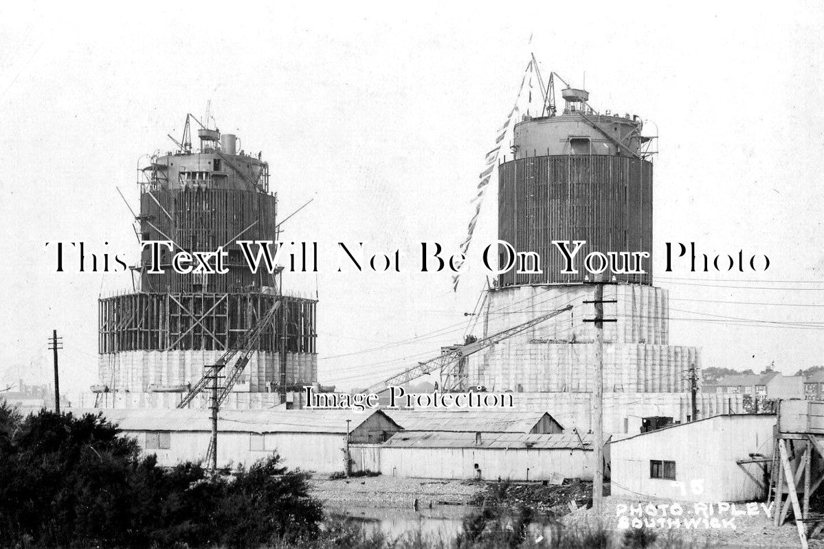 SX 2657 - Shoreham Mystery Towers, Ripley, Southwick, Sussex 1919