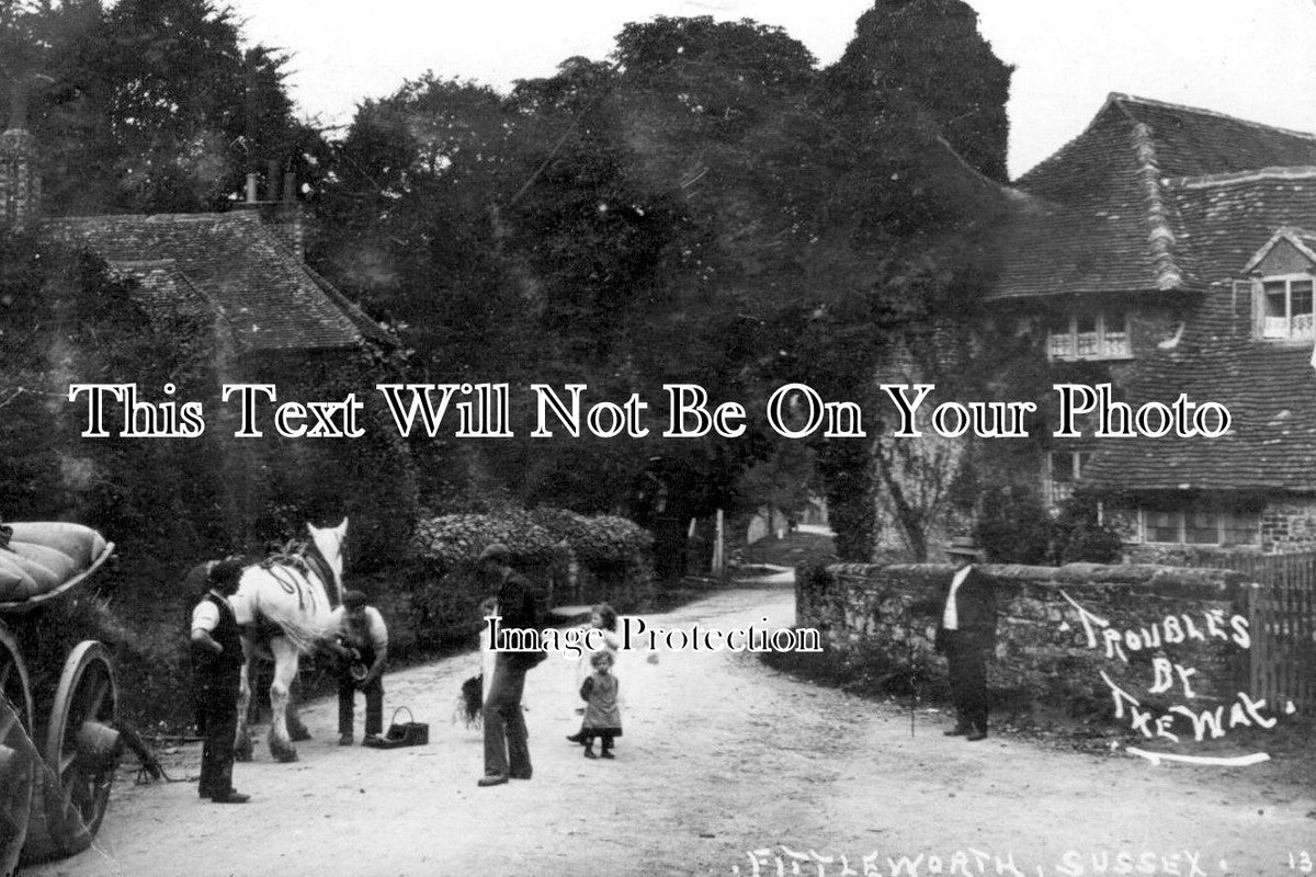 SX 268 - Fittleworth, Sussex c1907