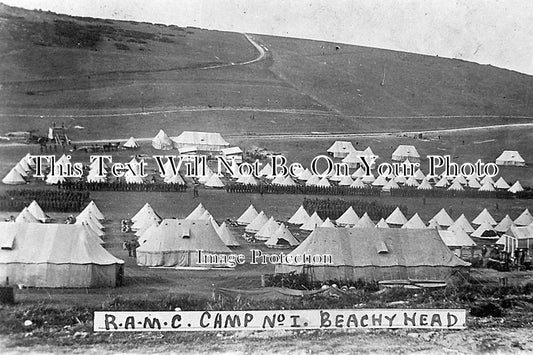 SX 2690 - RAMC Camp No1 Beachy Head, Eastbourne, Sussex