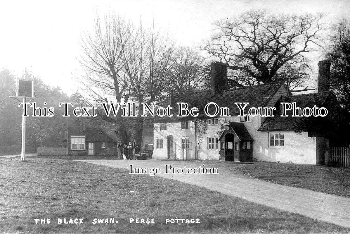 SX 2712 - The Black Swan Pub, Pease Pottage, Sussex