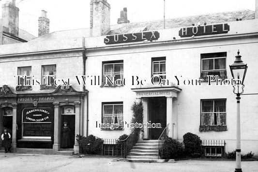 SX 2716 - Commercial Hotel, Sussex c1908