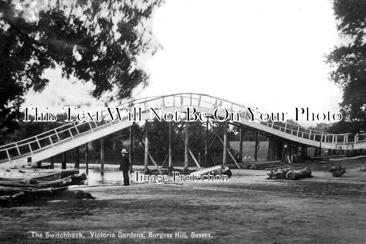 SX 2723 - The Switchback, Victoria Gardens, Burgess Hill, Sussex c1911