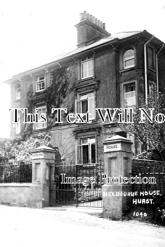 SX 2746 - Melbourne House, Hurst, Hurstpierpoint, Sussex