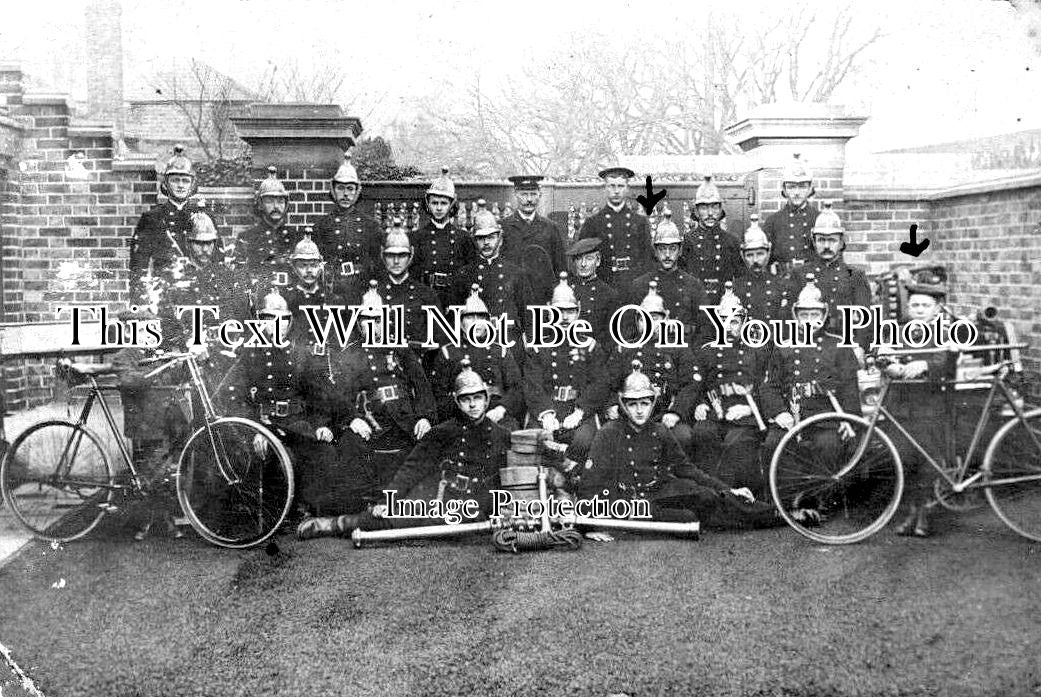 SX 2749 - Worthing Fire Brigade Station, Sussex c1906