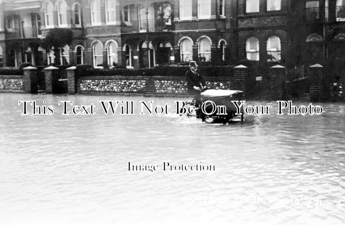 SX 2758 - Flood At Worthing, Sussex 1931