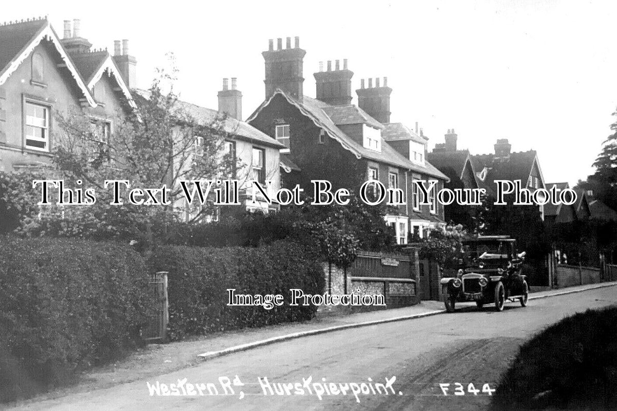 SX 2765 - Western Road, Hurstpierpoint, Sussex c1916