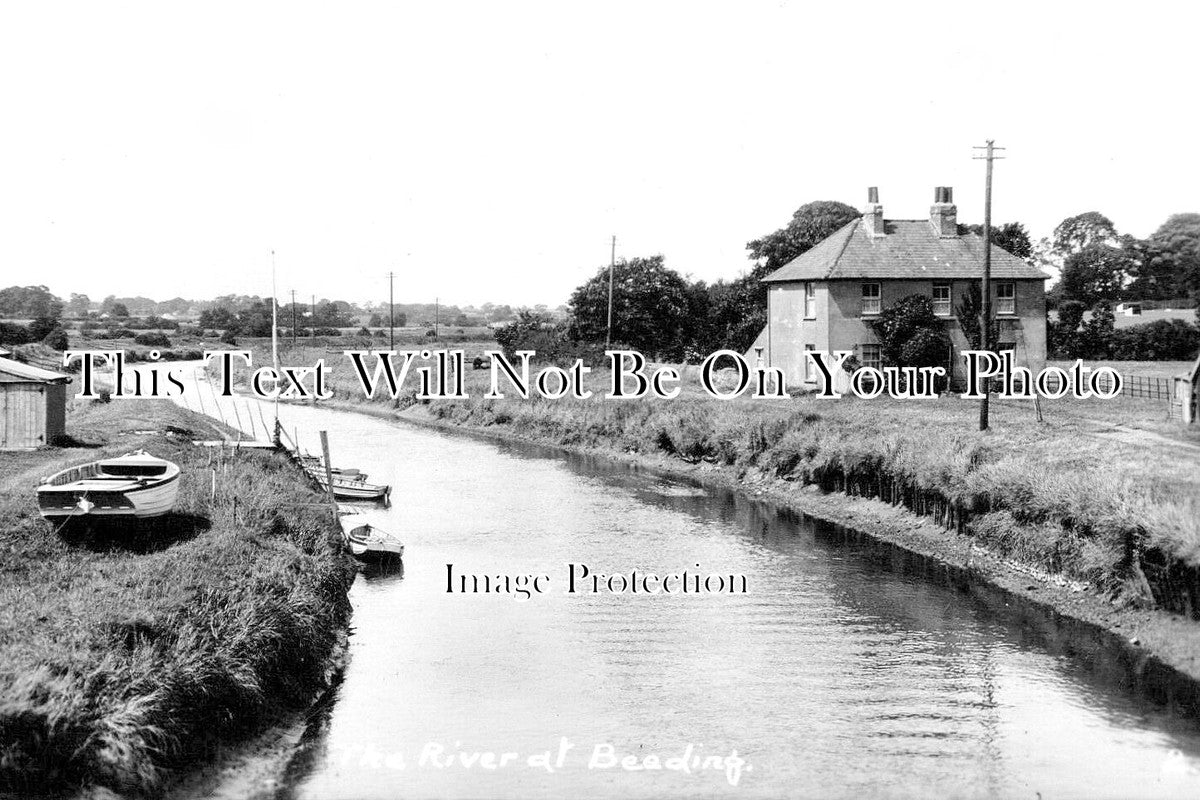 SX 2775 - The River At Beeding, Sussex