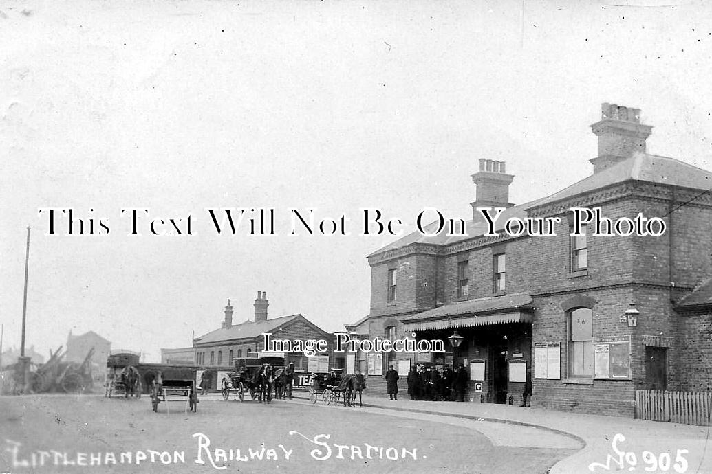 SX 279 - Littlehampton Railway Station, West Sussex c1910