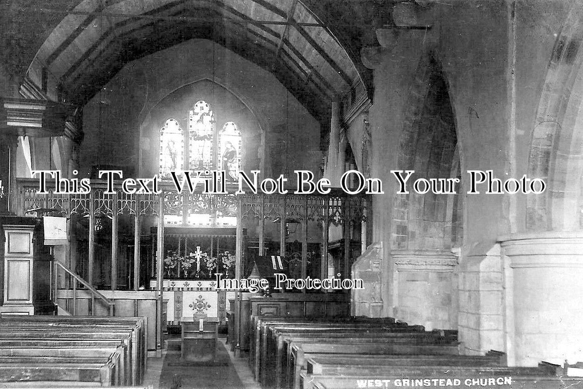 SX 2796 - West Grinstead Church, Sussex c1911