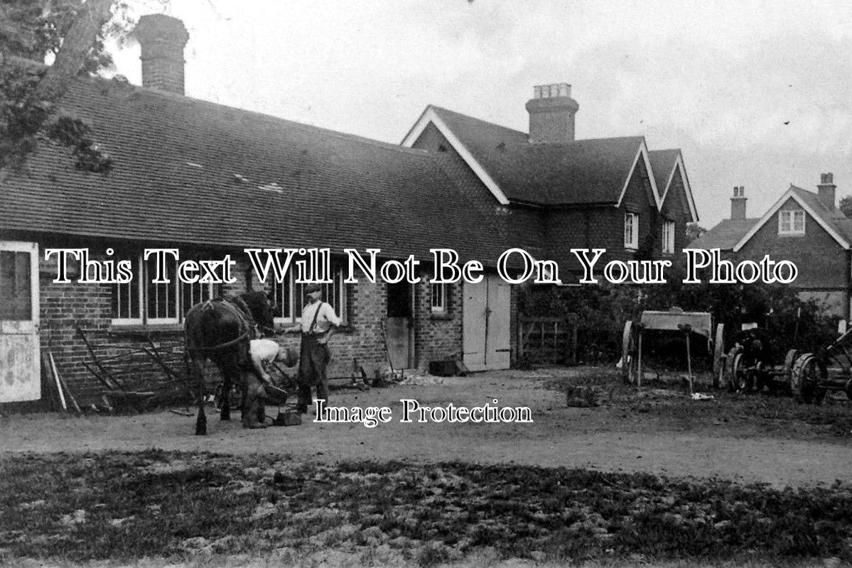 SX 281 - The Forge, Ringmer, Sussex c1909