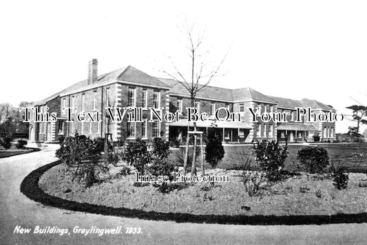 SX 2821 - New Buildings, Graylingwell Hospital, Sussex 1933