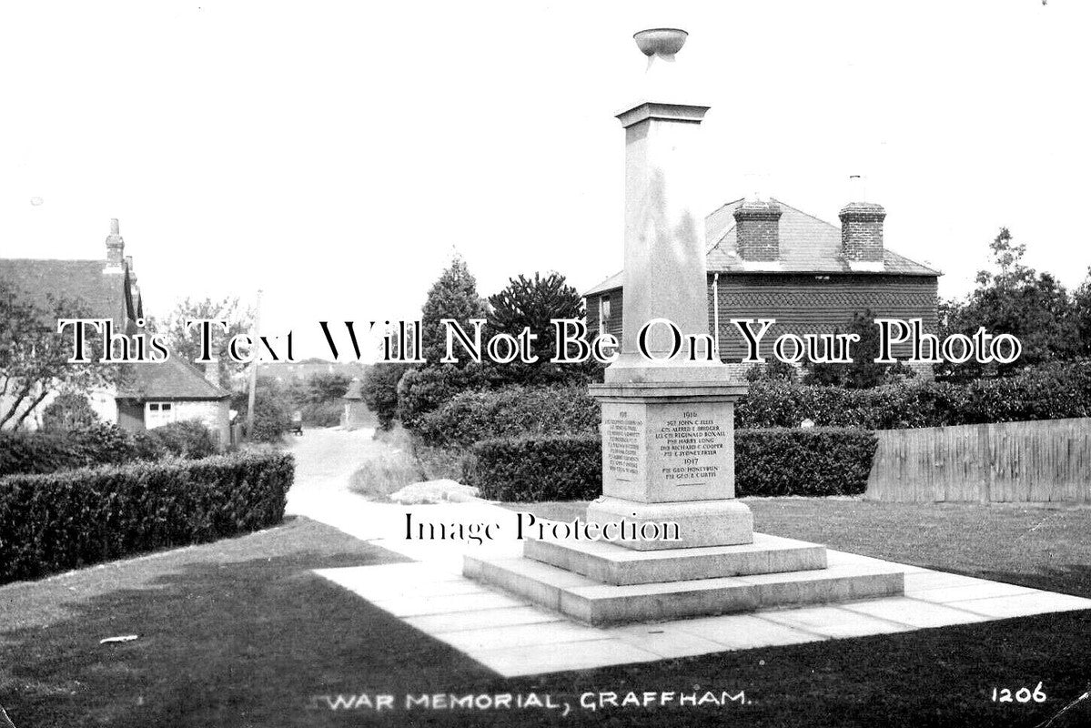 SX 2852 - War Memorial, Graffham, Sussex c1928