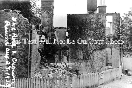 SX 2952 - Rose & Crown Pub Ruins, Pulborough, Sussex 1915