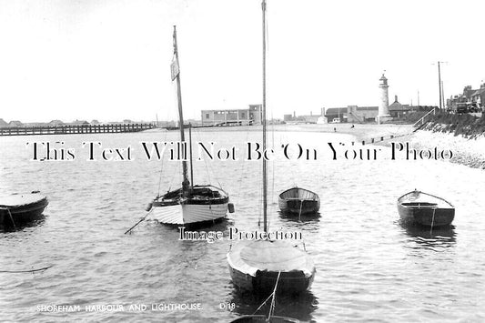 SX 2979 - Shoreham Harbour & Lighthouse, West Sussex