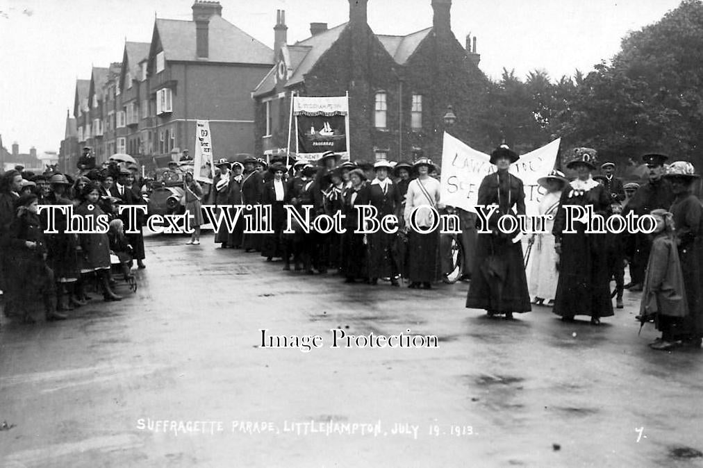 SX 300 - Suffragette Parade, Littlehampton, Sussex July 1913
