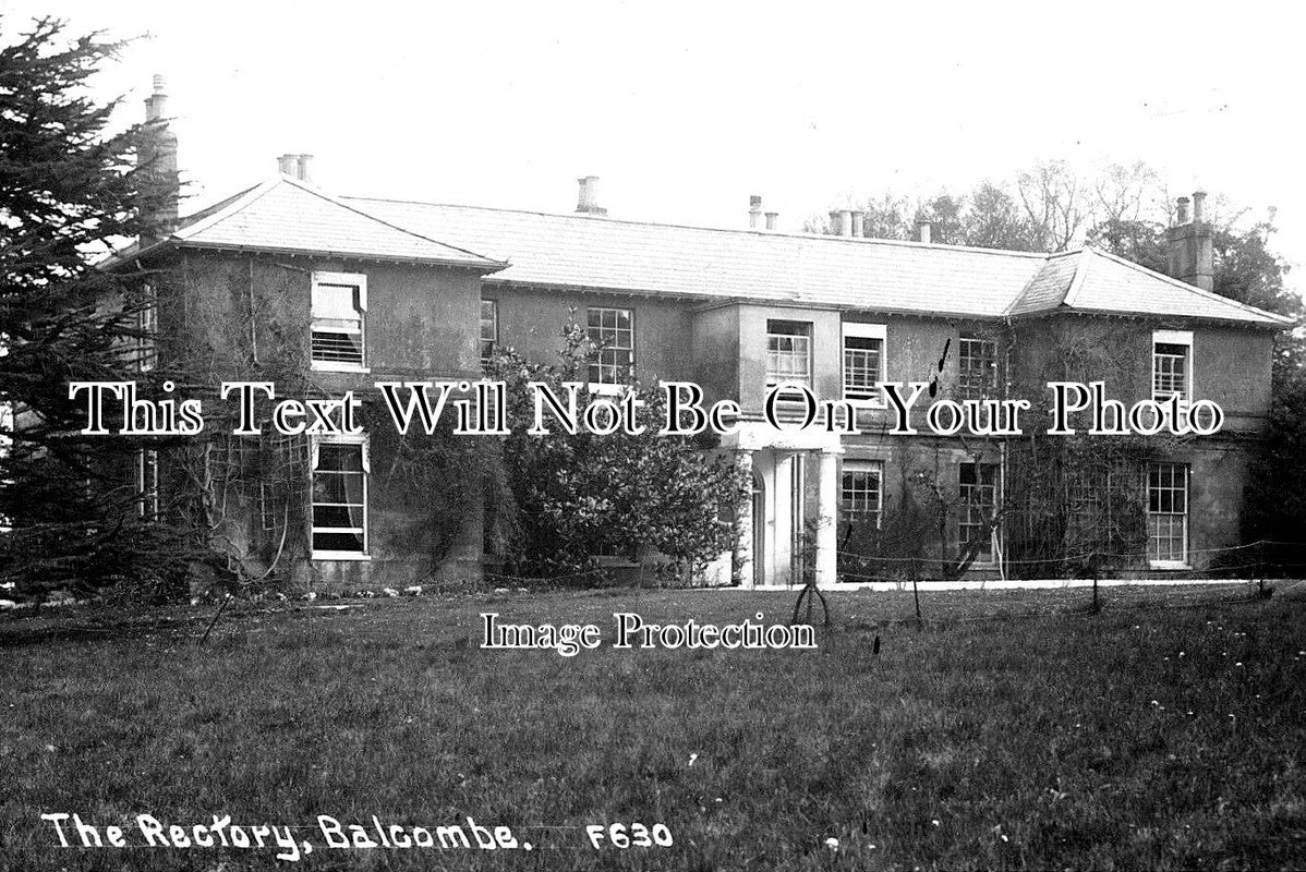 SX 3075 - The Rectory, Balcombe, Sussex c1918