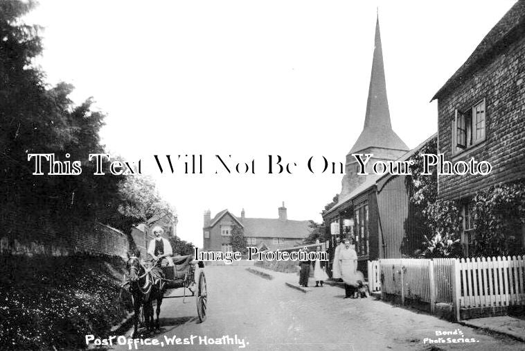 SX 3083 - Post Office, West Hoathly, Sussex c1912