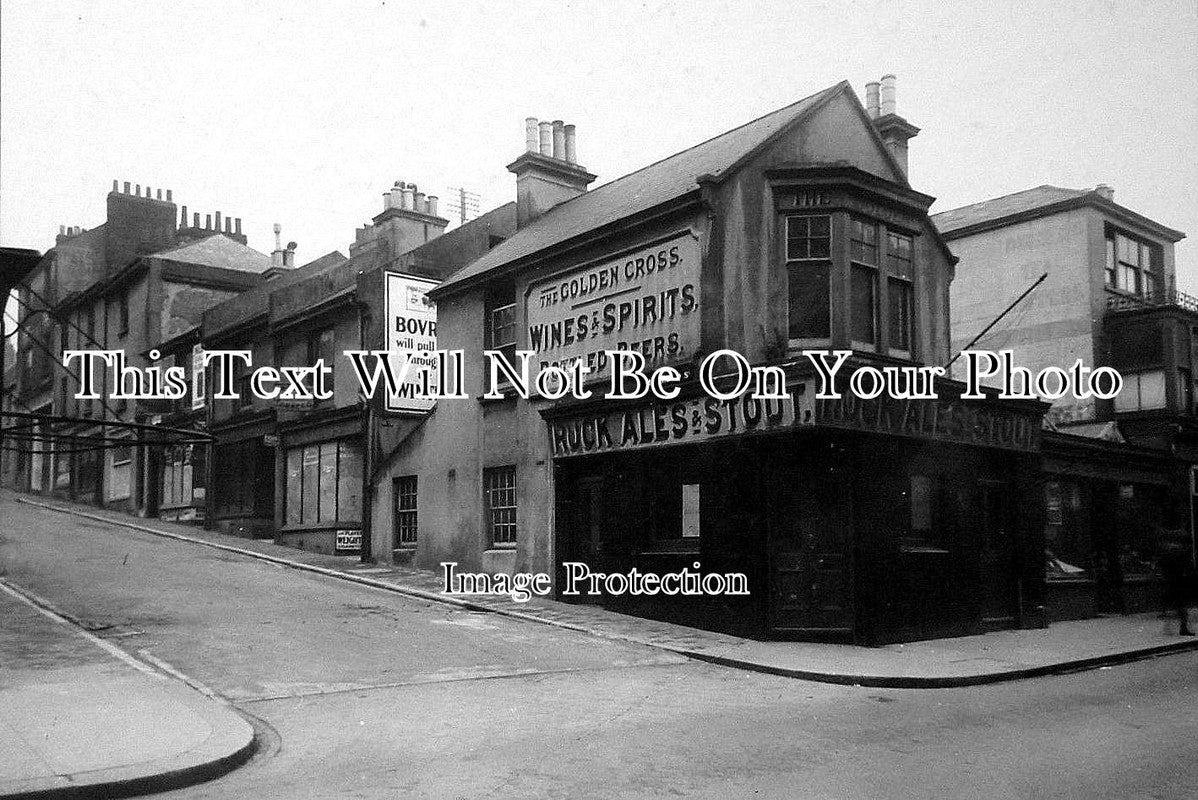 SX 31 - Golden Cross Pub, Marlborough Street, Brighton, Sussex c1928