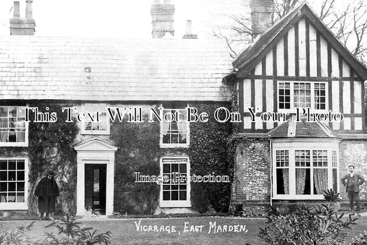 SX 3137 - East Marden Vicarage, Sussex c1907