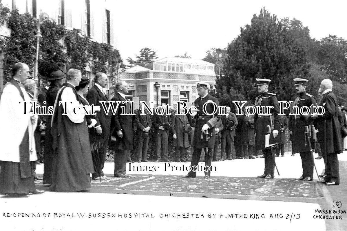 SX 3142 - Opening Of Royal Sussex Hospital, Chichester, 1913