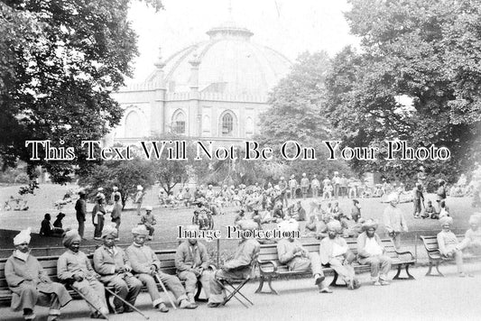 SX 3155 - Wounded Indian Soldiers, Brighton Pavilion, Sussex WW1