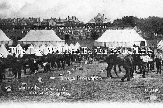 SX 316 - Westminster Dragoons, Eastbourne Camp, Sussex 1904