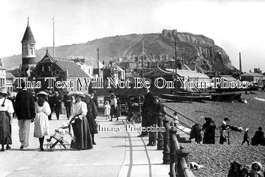 SX 3260 - East End Lifeboat House, Hastings, Sussex c1916