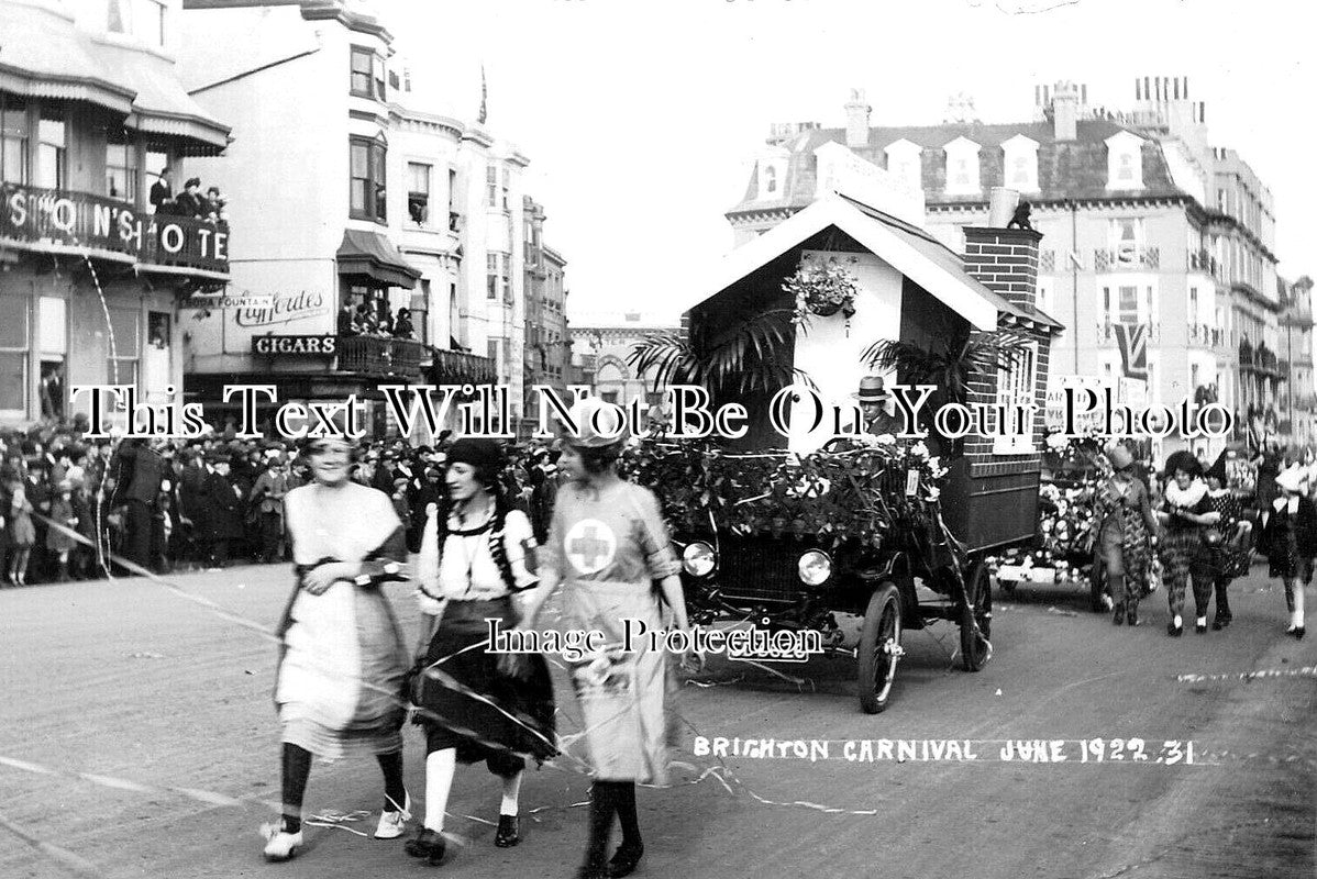 SX 3298 - Brighton Carnival, Sussex 1922