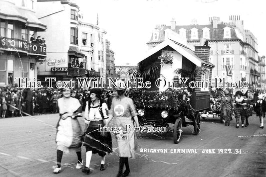 SX 3298 - Brighton Carnival, Sussex 1922