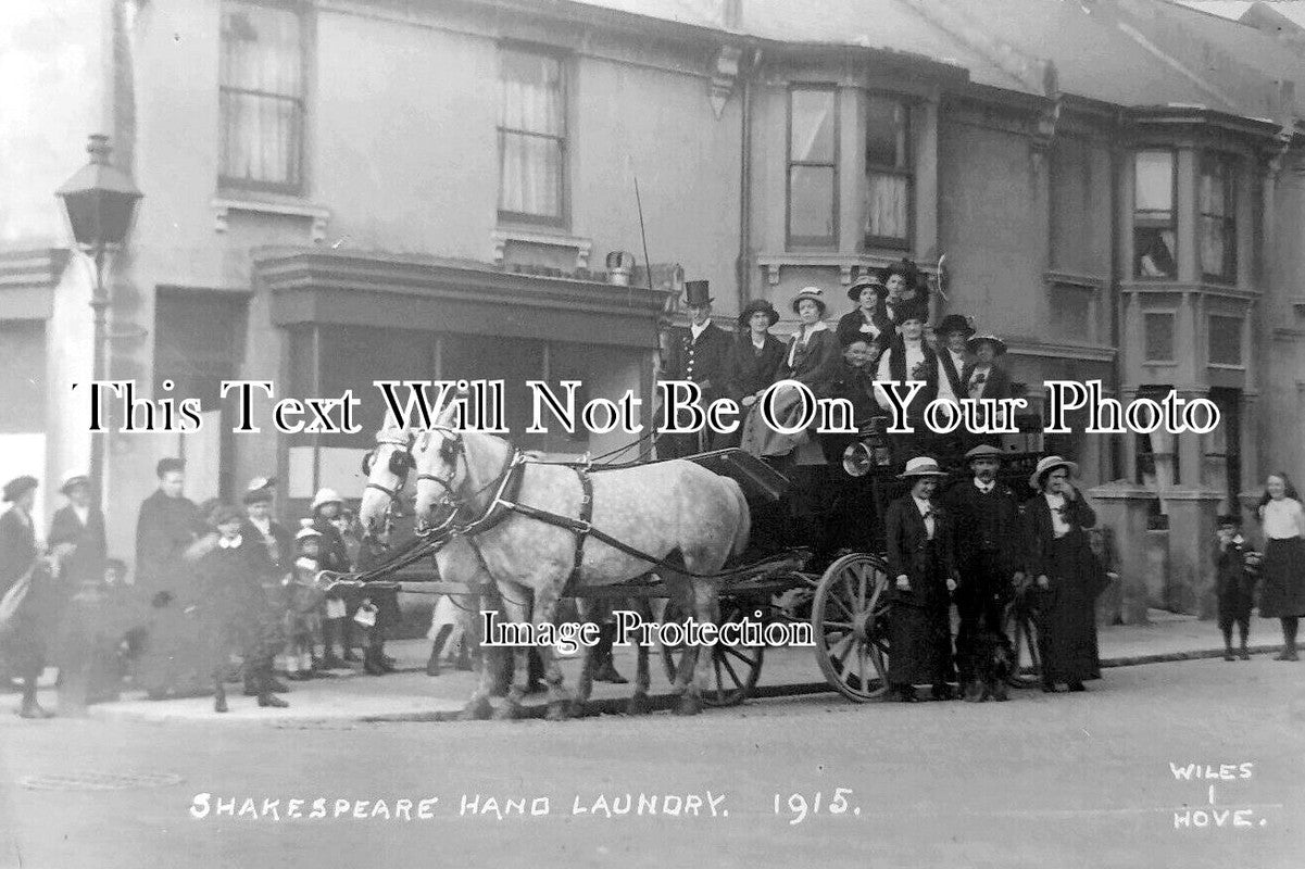 SX 3334 - Shakespeare Hand Laundry, Sussex 1915