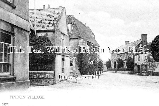 SX 3349 - Findon Village, Sussex c1909