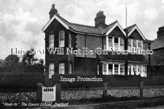 SX 335 - 'Hove-to' The Downs School, Seaford, Sussex