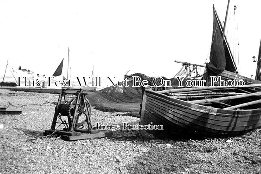 SX 3350 - Fishermans Boat, Rye, Sussex c1910