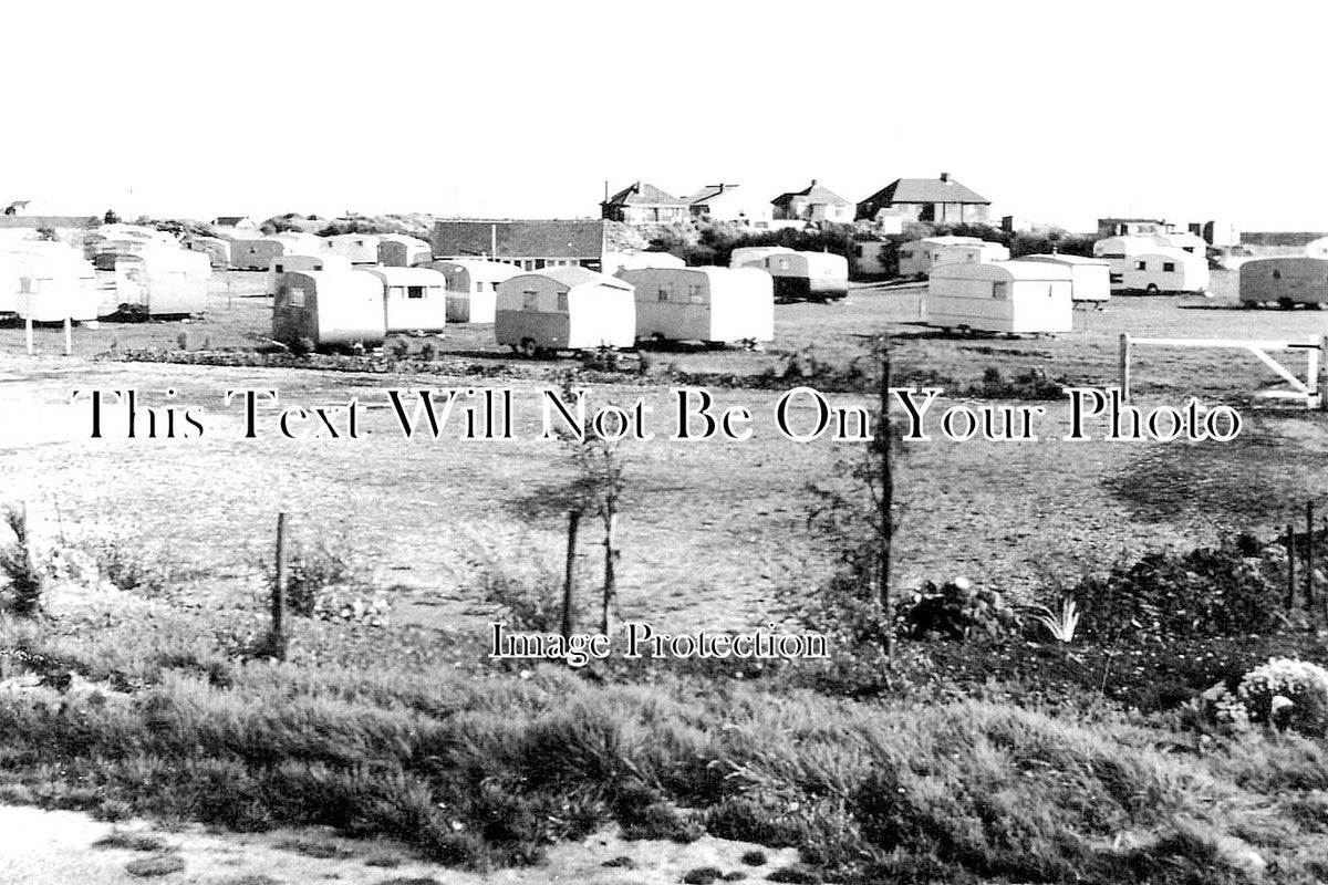 SX 3357 - Rye Bay Caravan Site, Winchelsea, Sussex c1953